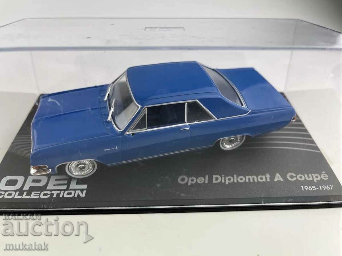 1:43   Opel Diplomat A Coupe    КОЛИЧКА  ИГРАЧКА МОДЕЛ