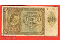 CROATIA CROATIA CROATIA 1000 1 000 Kuni issue issue 1941