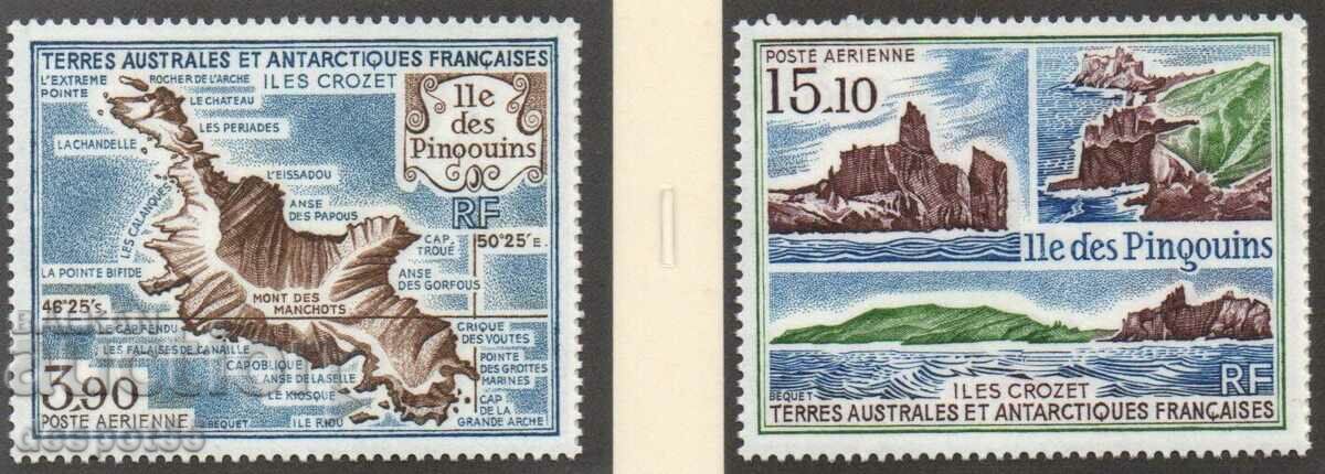 1988. Fran. Sud. și Antarctica. Teritoriile. Insula Pinguinilor