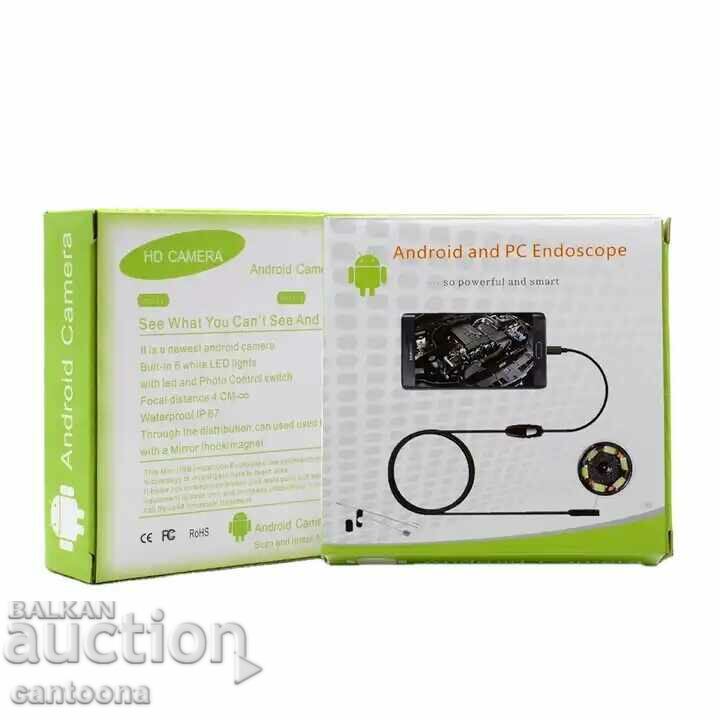 Ενδοσκόπιο 2 σε 1 200 cm - USB και micro USB, Android, PC, 5.5 - 5 Ενδοσκόπιο 2 σε 1 200 cm - USB και micro USB, Android, PC, 5.5 - 5