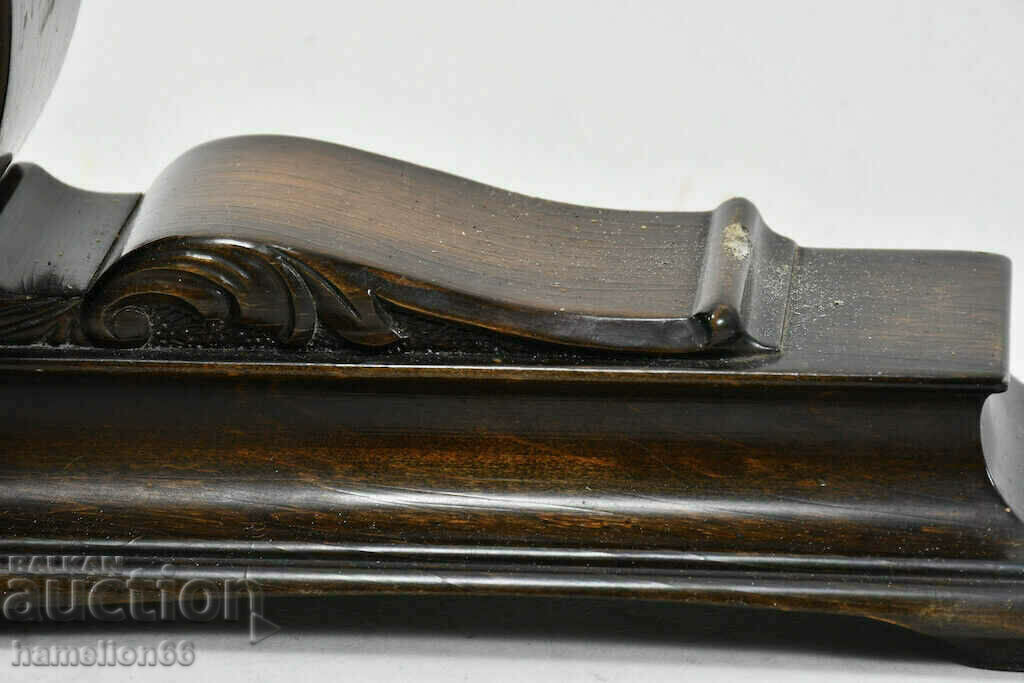 Vintage Haid Wooden Mantel Clock - 7 Vintage Haid Wooden Mantel Clock - 7