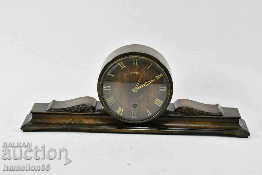 Vintage Haid Wooden Mantel Clock