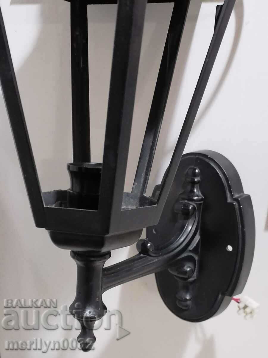 Δημοπρασία Ηλεκτρικό φανάρι μεταλλικό φωτιστικό απόχρωση πολυέλαιος NRB 80s