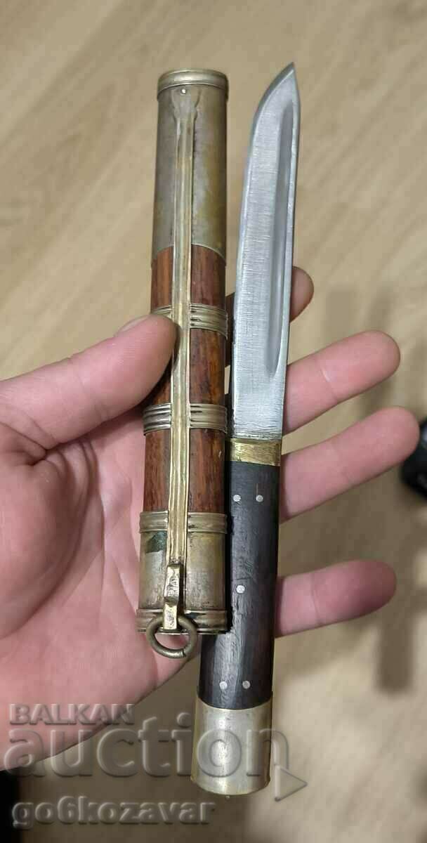 Παλιό στρατιωτικό μαχαίρι της δυναστείας Qing! - 6