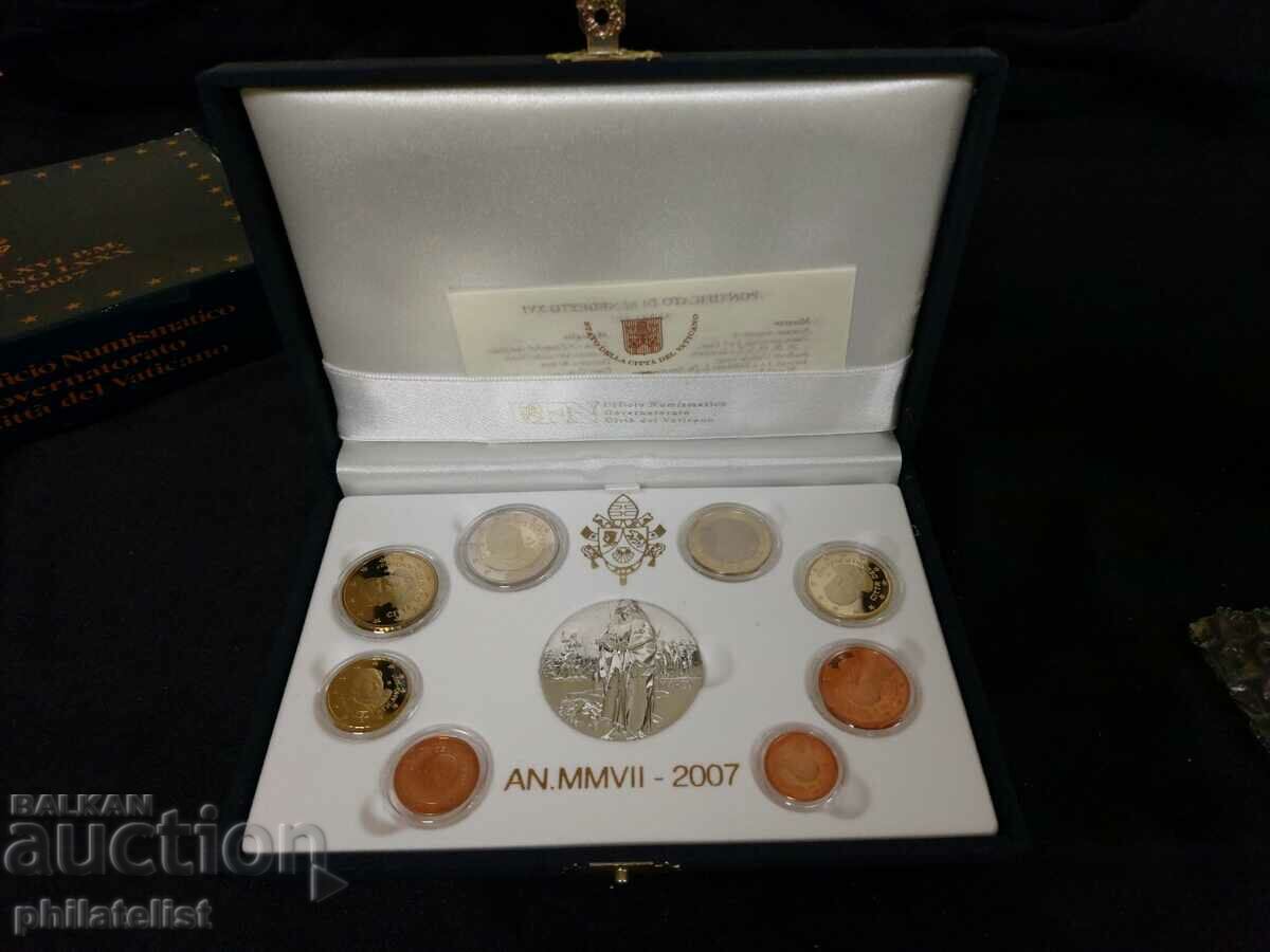 Auction Vatican PROOF 2007 - complete set Auction Vatican PROOF 2007 - complete set