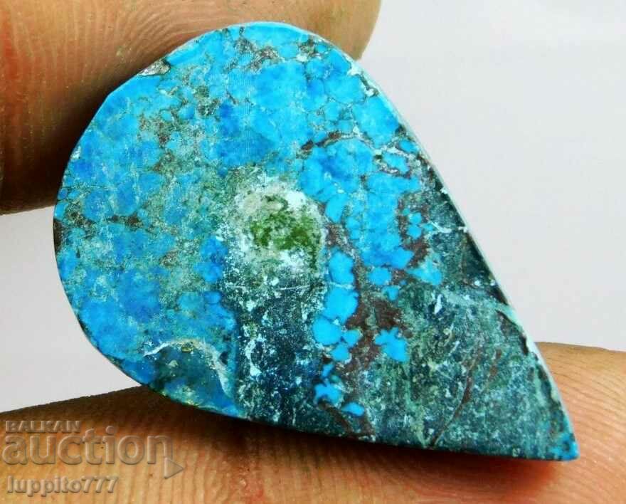 21.20 carat natural turquoise cabochon - 5