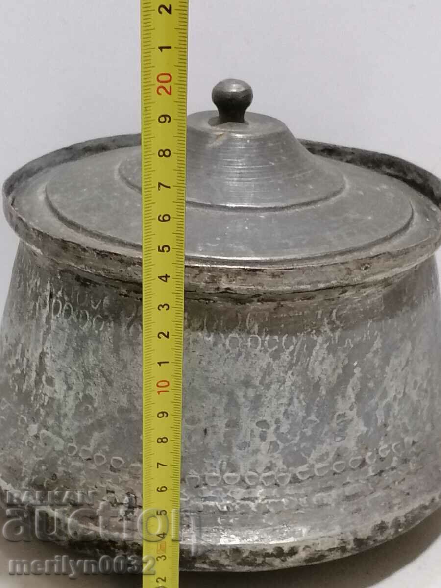 Old copper pot pot copper copper pot with lid with price 179.00 BGN | € 91.52 Old copper pot pot copper copper pot with lid with price 179.00 BGN | € 91.52