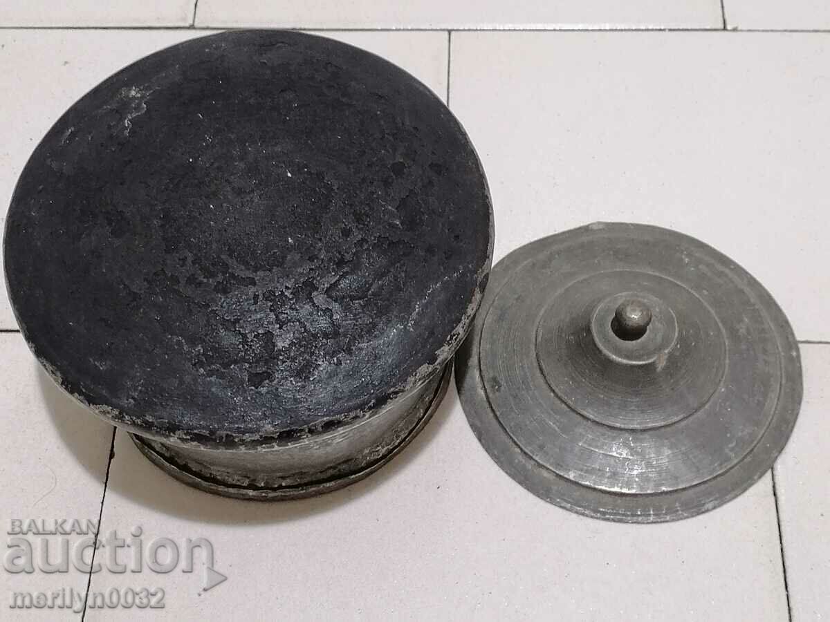 Old copper pot pot copper copper pot with lid - 7 Old copper pot pot copper copper pot with lid - 7