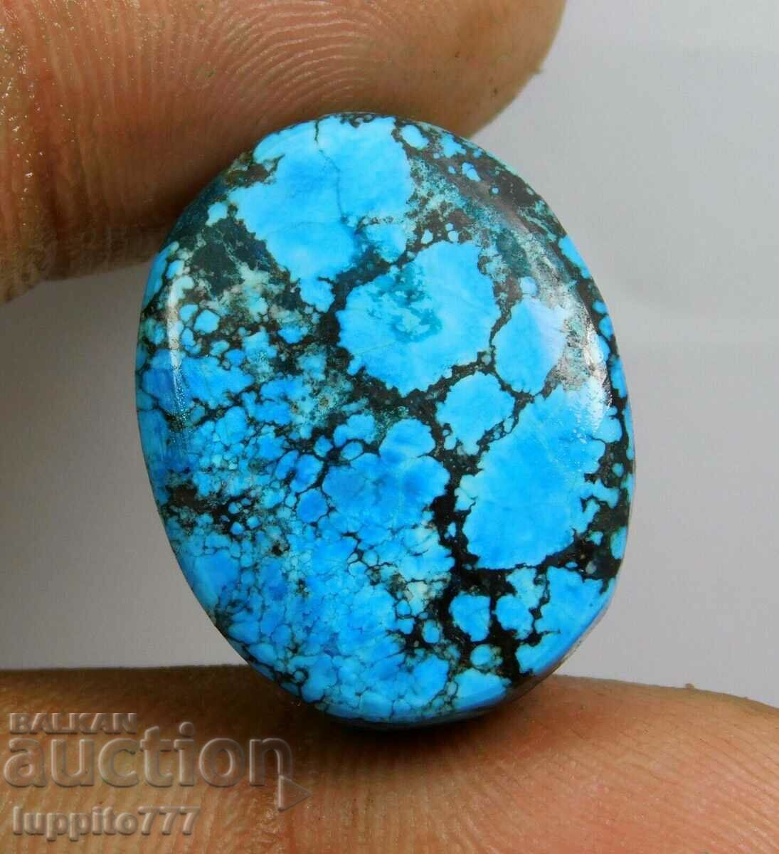 32.80 carat natural turquoise cabochon with price 79.90 BGN | € 40.85 32.80 carat natural turquoise cabochon with price 79.90 BGN | € 40.85