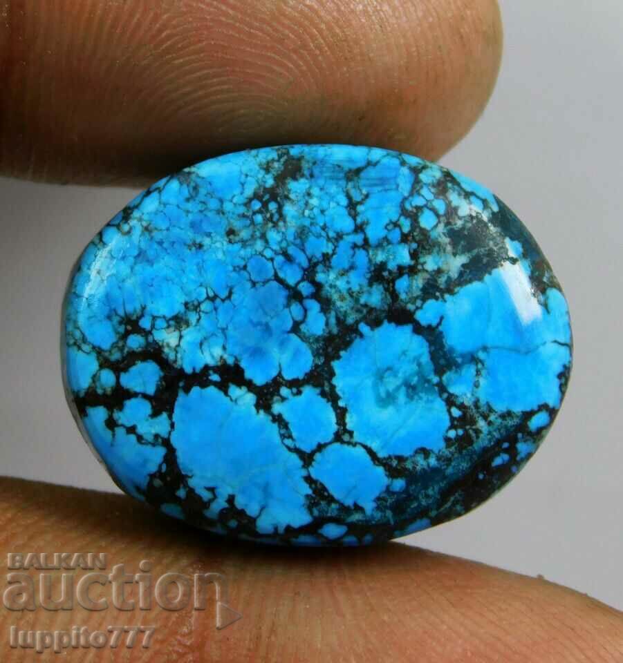 Auction 32.80 carat natural turquoise cabochon Auction 32.80 carat natural turquoise cabochon