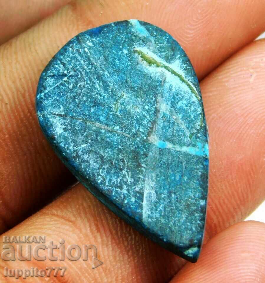 22.95 carat natural turquoise cabochon - 5