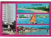 Carte poștală Bulgaria. 1978 " - SUNNY BEACH - Pan...