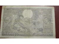 1942 100 francs 20 belgas Belgium -
