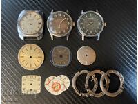 Mișcări și cadrane de ceasuri vechi rusești Wostok Poljot R