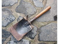 ПСВ Българска Царска военна окопна лопатка лопата маркирана