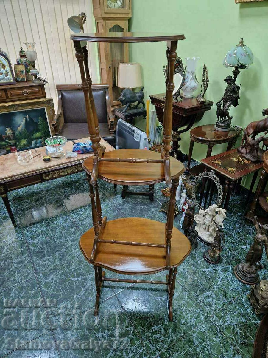 Страхотен к-т антикварни френски масички 3 броя - 5