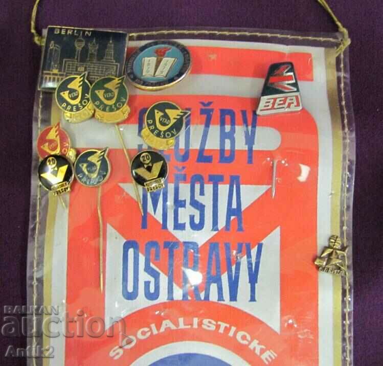 Insigne și steaguri Vintich cu preț 30.00 BGN | € 15.34 Insigne și steaguri Vintich cu preț 30.00 BGN | € 15.34