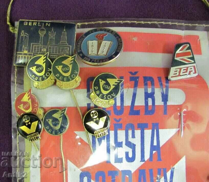 Licitație Insigne și steaguri Vintich Licitație Insigne și steaguri Vintich