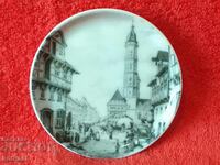 Veche farfurie mică de porțelan Furstenberg F Germania