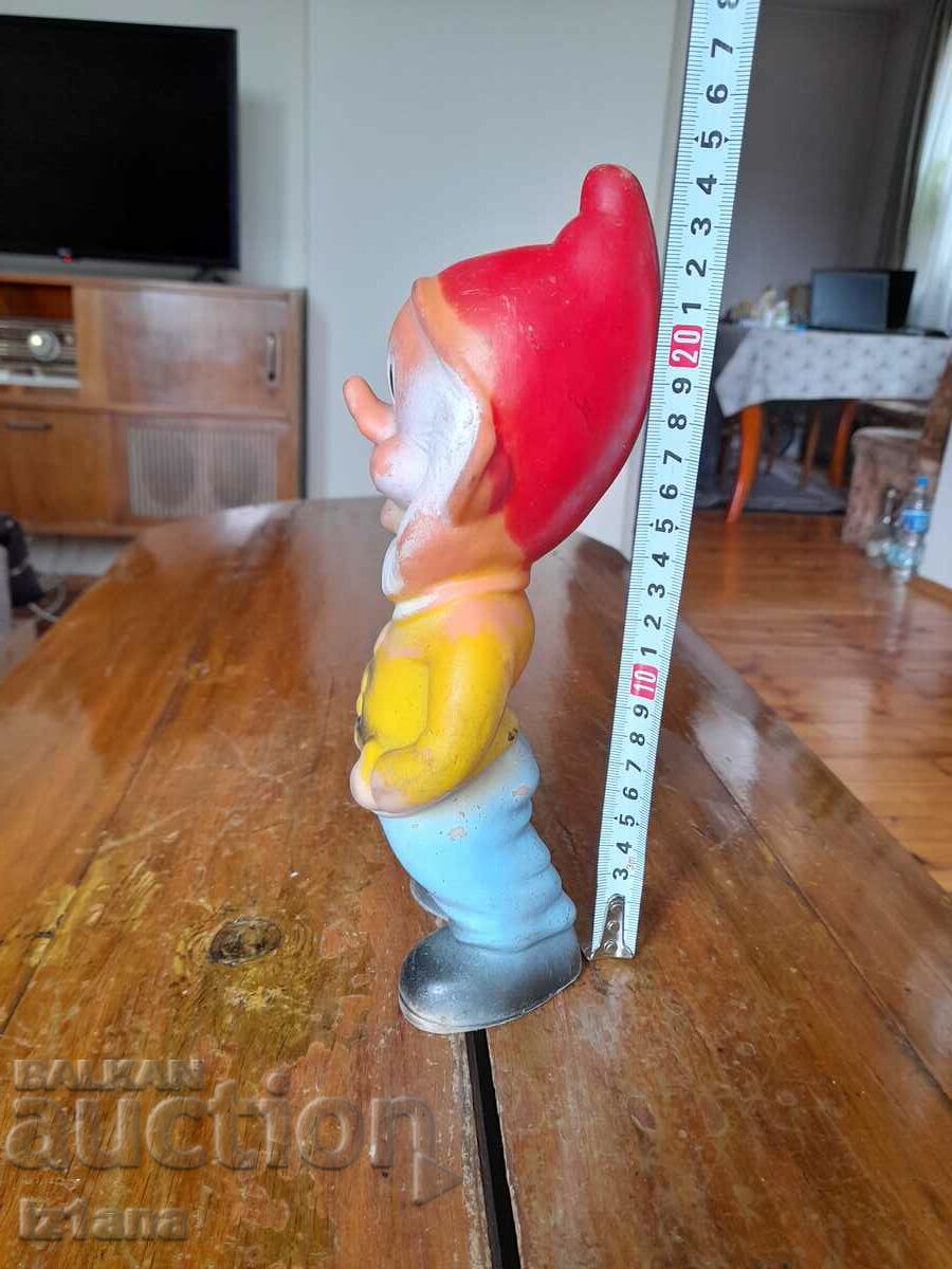 Delivery of Old rubber toy, dwarf Delivery of Old rubber toy, dwarf