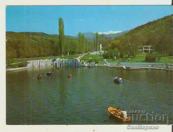 Card Bulgaria Sandanski Lake in the park 1*