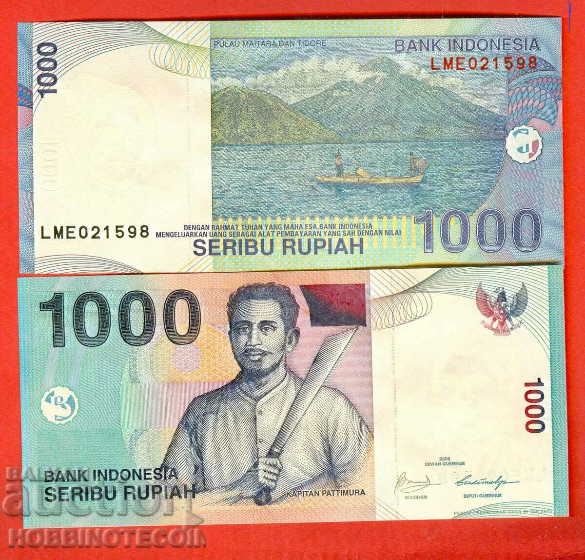 ИНДОНЕЗИЯ INDONESIA 1000 емисия issue 2000 2009 LME НОВА UNC