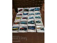 Pictures "Turbo car". Lot of 20 pieces