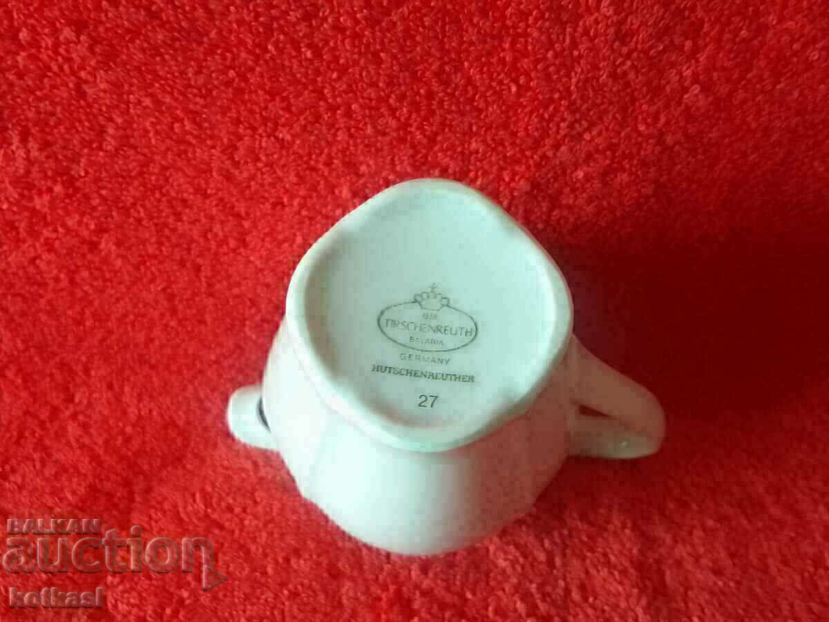 Old porcelain latiere jug TIRSCHENREUTH HUTSCHENREUTHER - 6