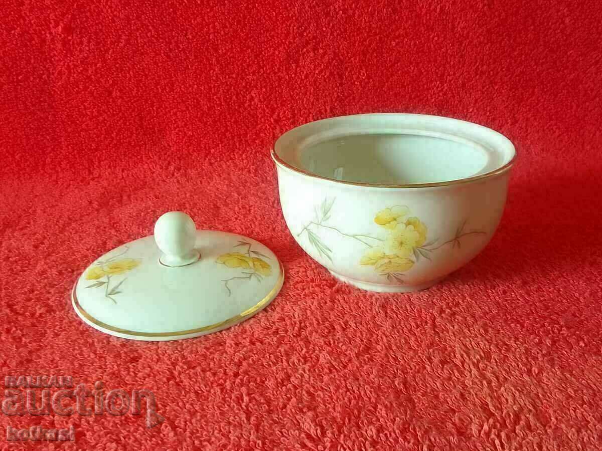 Old porcelain sugar bowl bowl HUTSCHENREUTHER Germany - 6 Old porcelain sugar bowl bowl HUTSCHENREUTHER Germany - 6