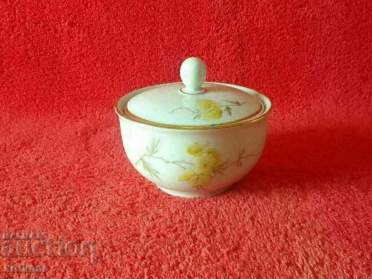Old porcelain sugar bowl bowl HUTSCHENREUTHER Germany Old porcelain sugar bowl bowl HUTSCHENREUTHER Germany
