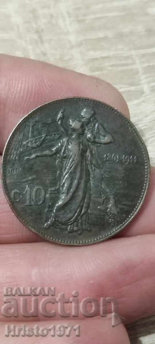 10 Centesimi 1911