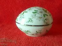 Old porcelain jewelry box GEROLD W.-GERMANY