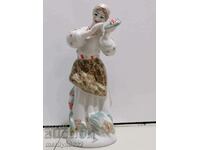 Figure of a girl in costume plastic statuette porcelain USSR
