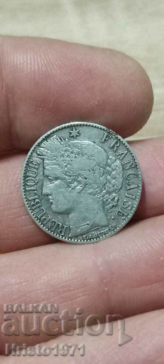 1 franc 1895 with price € 25.00 | 48.90 BGN 1 franc 1895 with price € 25.00 | 48.90 BGN