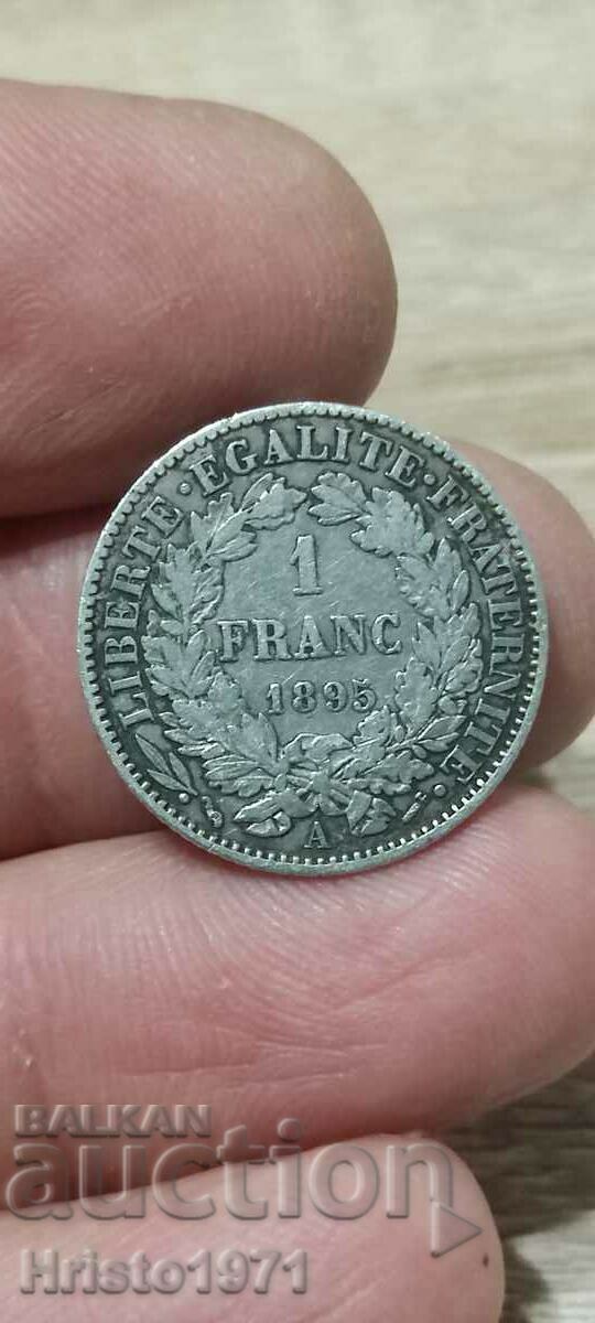 1 франк 1895