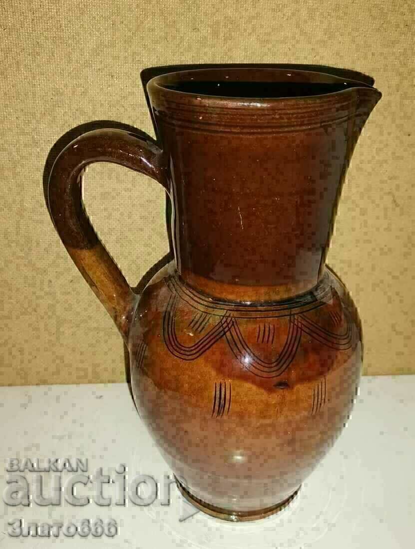 Ceramic jug with price 5.00 BGN | € 2.56 Ceramic jug with price 5.00 BGN | € 2.56
