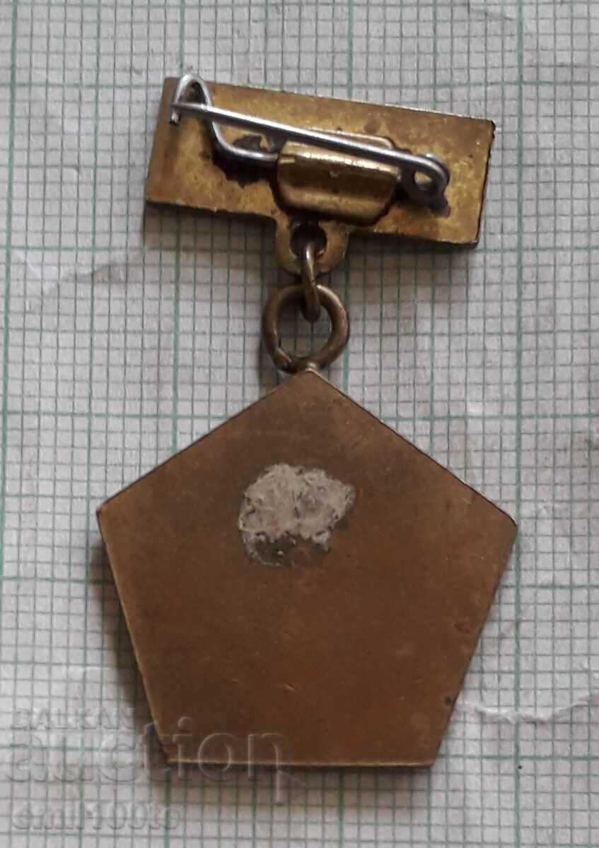 Delivery of Badge - For active participation in TNTM Dimitrovsky district Delivery of Badge - For active participation in TNTM Dimitrovsky district