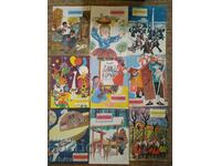 Lot of magazines Druzhinka 1960 in original folder