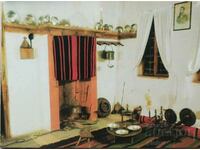 Bulgaria Postcard. The room of Christo's mother ....