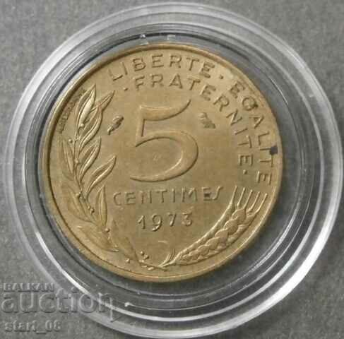 5 centimes 1973