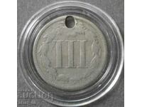 3 σεντς ΗΠΑ 1866