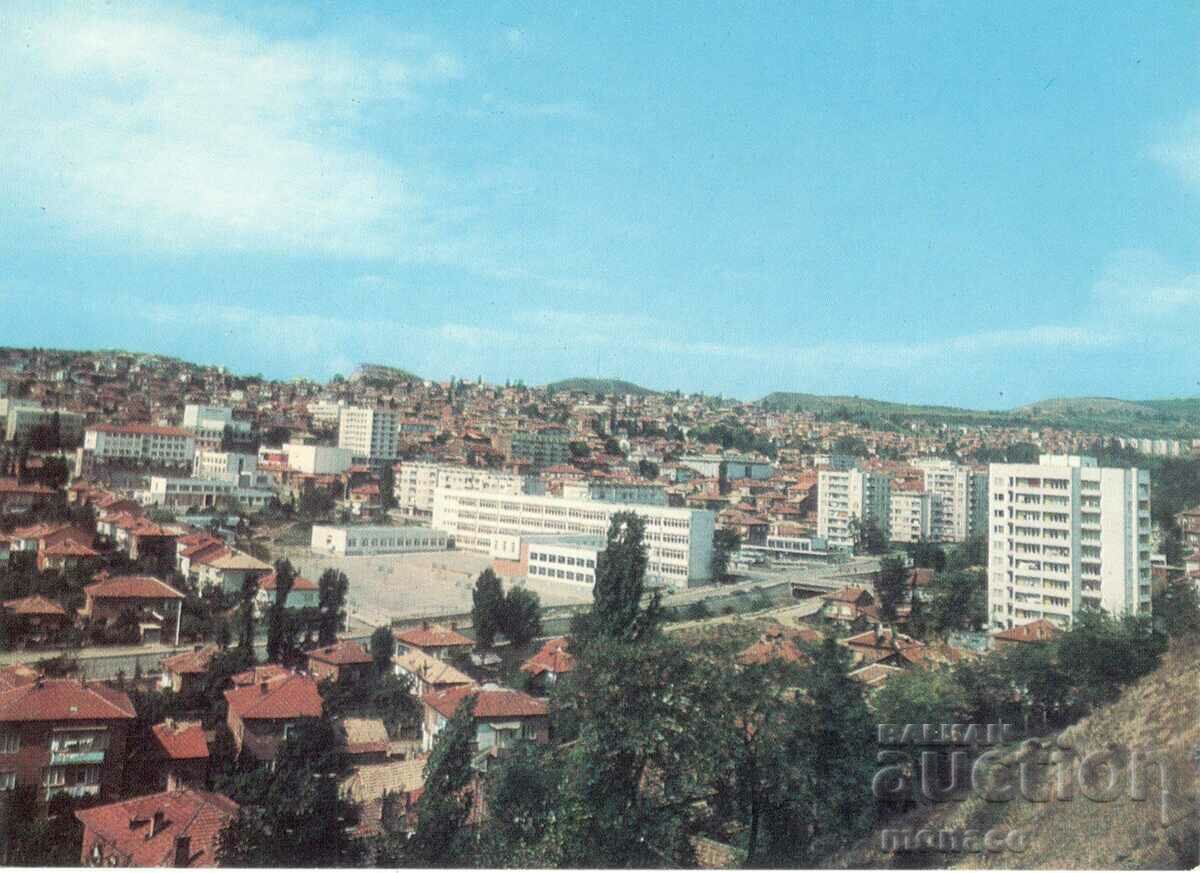 Carte poștală veche - Sandanski, View