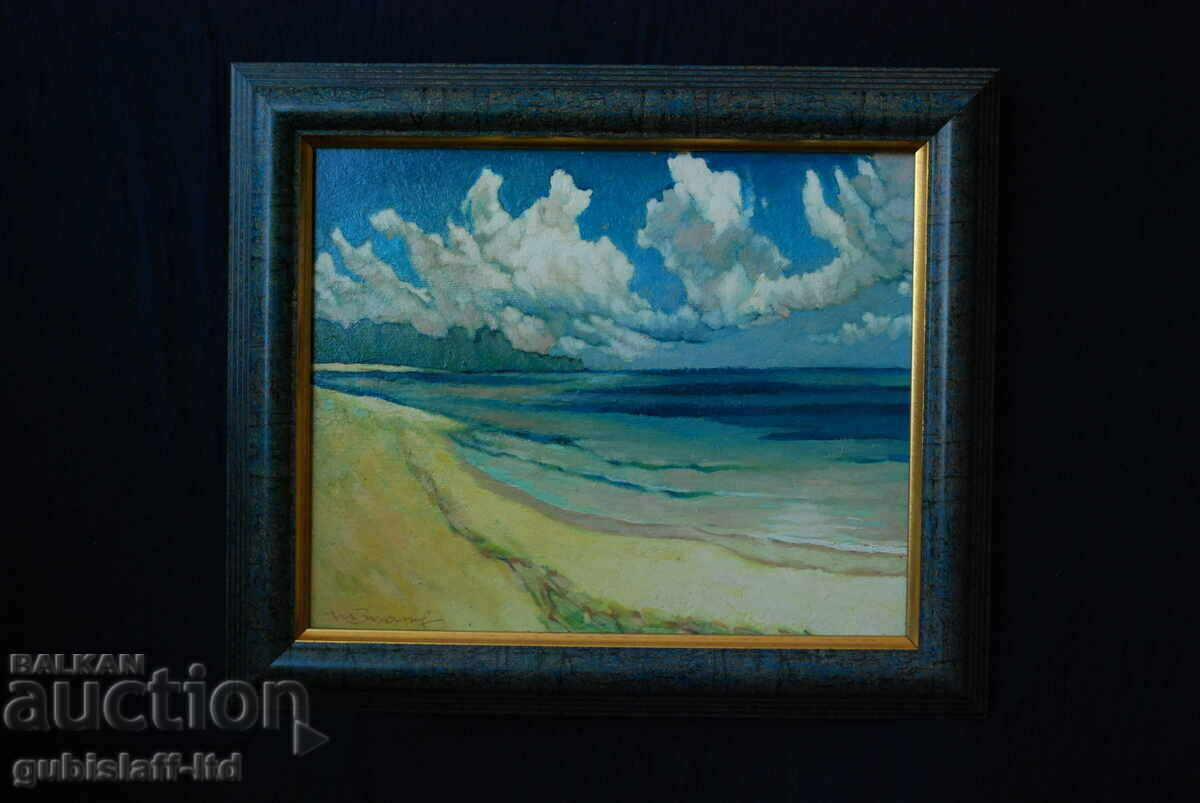Picture, landscape, sea, art. T. Zahariev