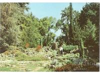 Old postcard - Sandanski, The Park