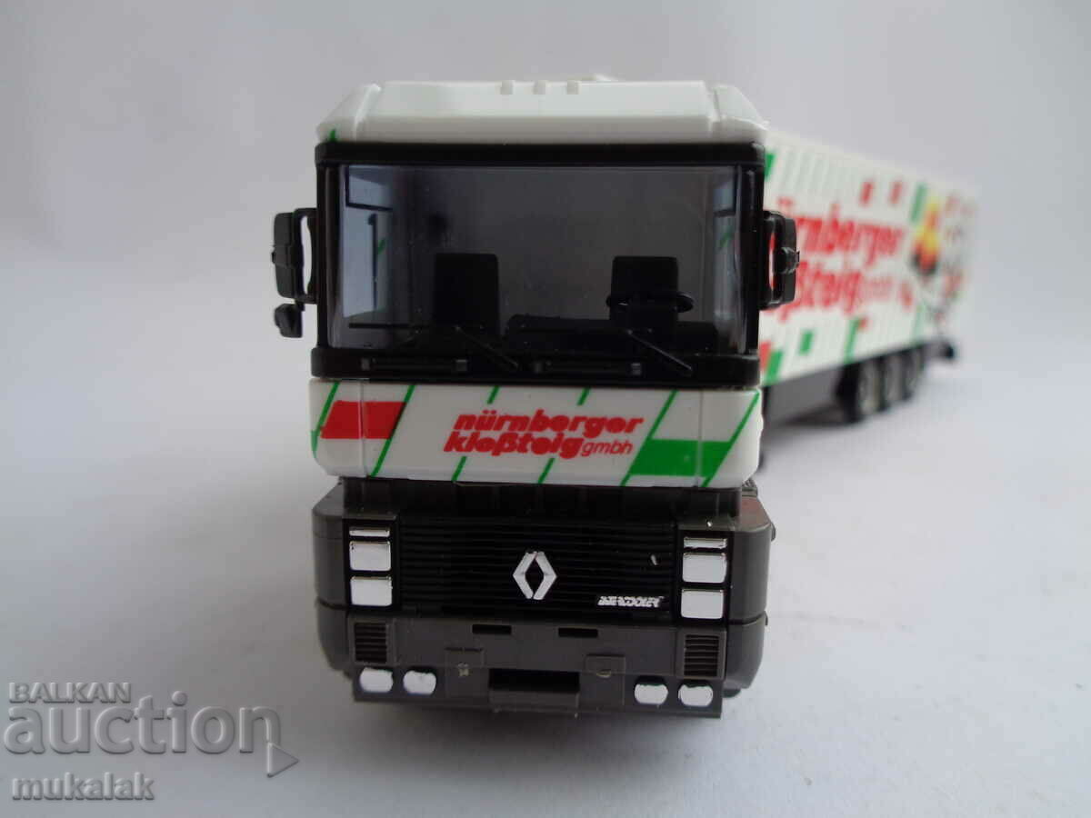 Auction AMW 1:87 H0 RENAULT MAGNUM TIR TIR TROLLEY MODEL TRUCK Auction AMW 1:87 H0 RENAULT MAGNUM TIR TIR TROLLEY MODEL TRUCK