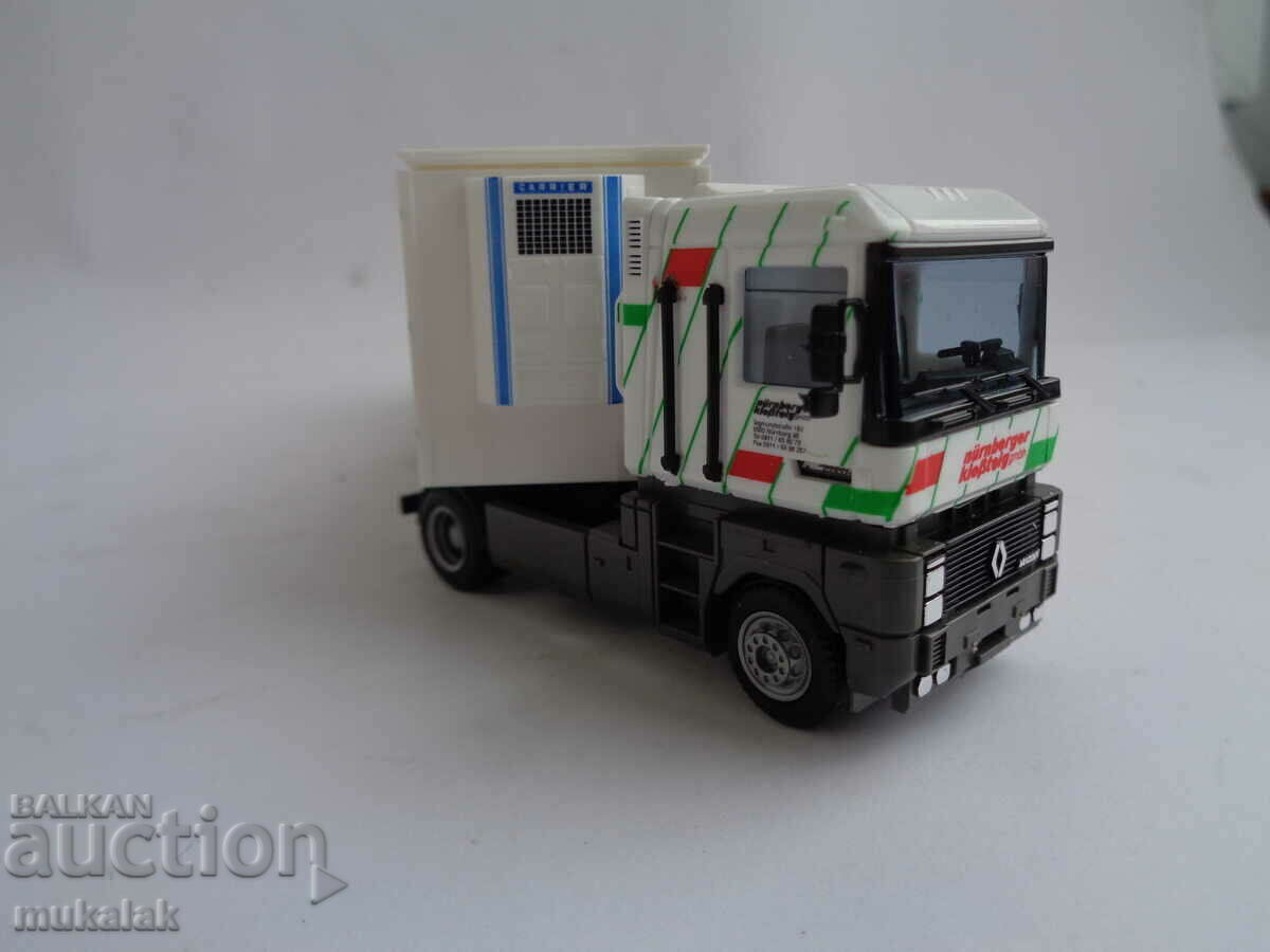 Delivery of AMW 1:87 H0 RENAULT MAGNUM TIR TIR TROLLEY MODEL TRUCK Delivery of AMW 1:87 H0 RENAULT MAGNUM TIR TIR TROLLEY MODEL TRUCK