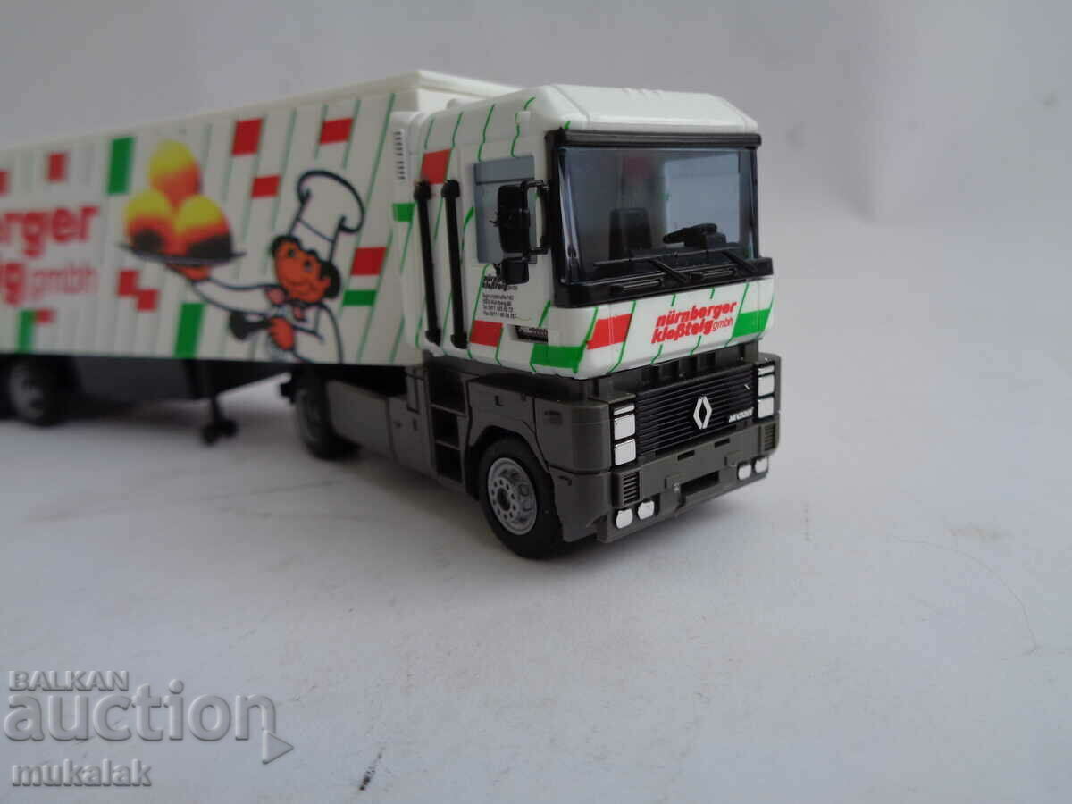 AMW 1:87 H0 RENAULT MAGNUM TIR TIR TROLLEY MODEL TRUCK - 5 AMW 1:87 H0 RENAULT MAGNUM TIR TIR TROLLEY MODEL TRUCK - 5