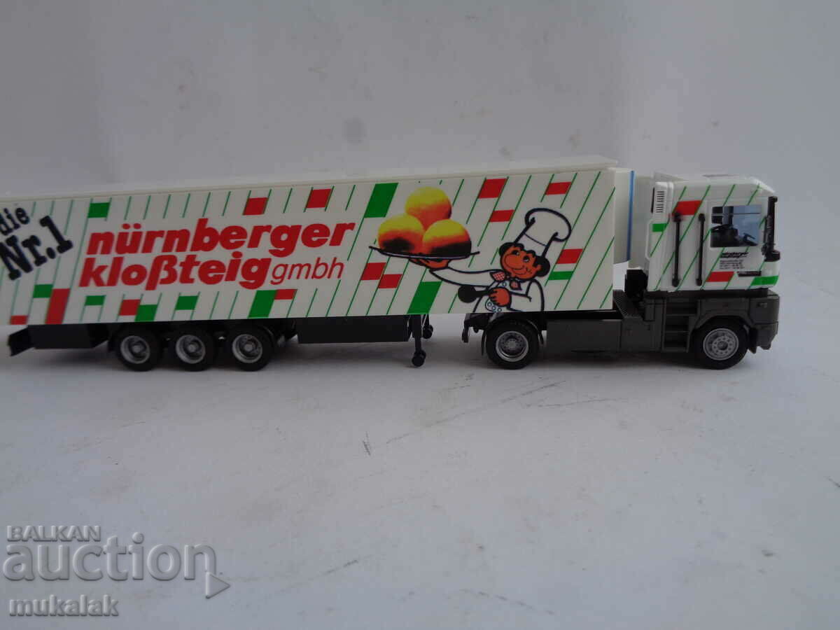 AMW 1:87 H0 RENAULT MAGNUM TIR TIR TROLLEY MODEL TRUCK - 6 AMW 1:87 H0 RENAULT MAGNUM TIR TIR TROLLEY MODEL TRUCK - 6