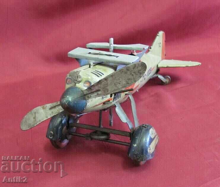 Delivery of WWII Metal Toy Airplane D.R.P. Germany Delivery of WWII Metal Toy Airplane D.R.P. Germany
