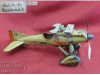 Втора Световна Война Метална Играчка Самолет D.R.P. Германия